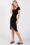 Square Neck Midi Dress