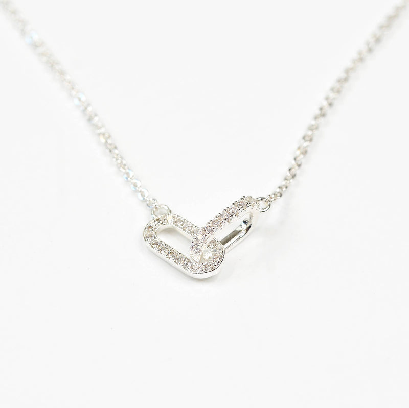 Diamond Linked Necklace