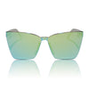 Glendale Sunglasses - Cyan Mirror