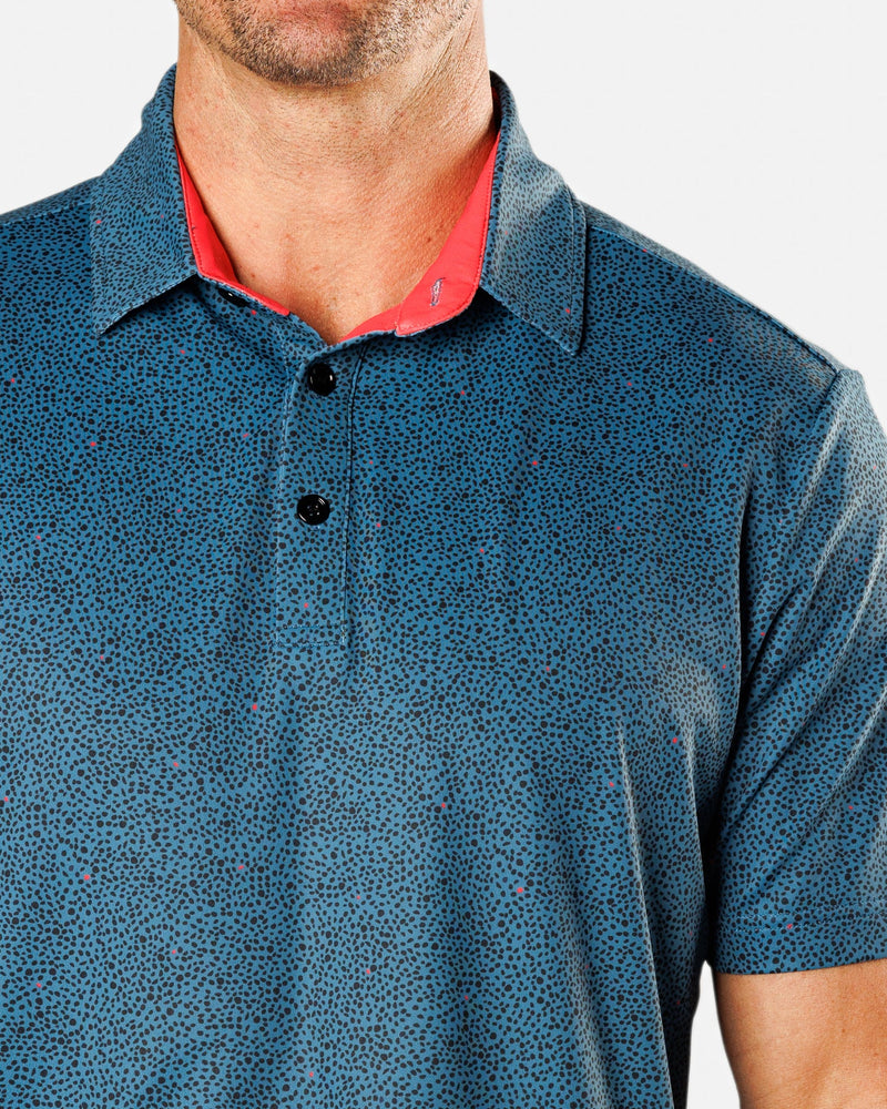 Sunday Swagger Men's Dotted Polo