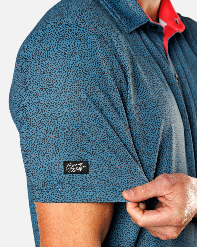 Sunday Swagger Men's Dotted Polo