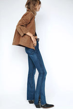 We The Free Level Up Slit Flare Jean