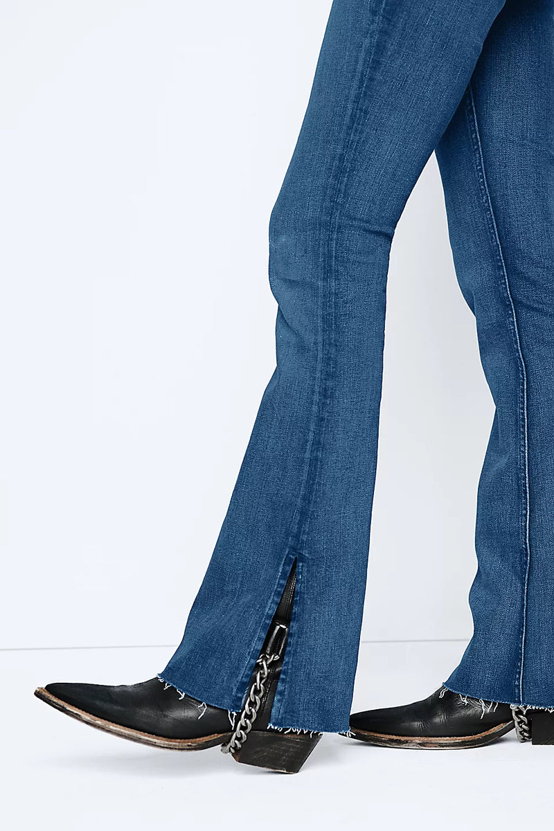 We The Free Level Up Slit Flare Jean
