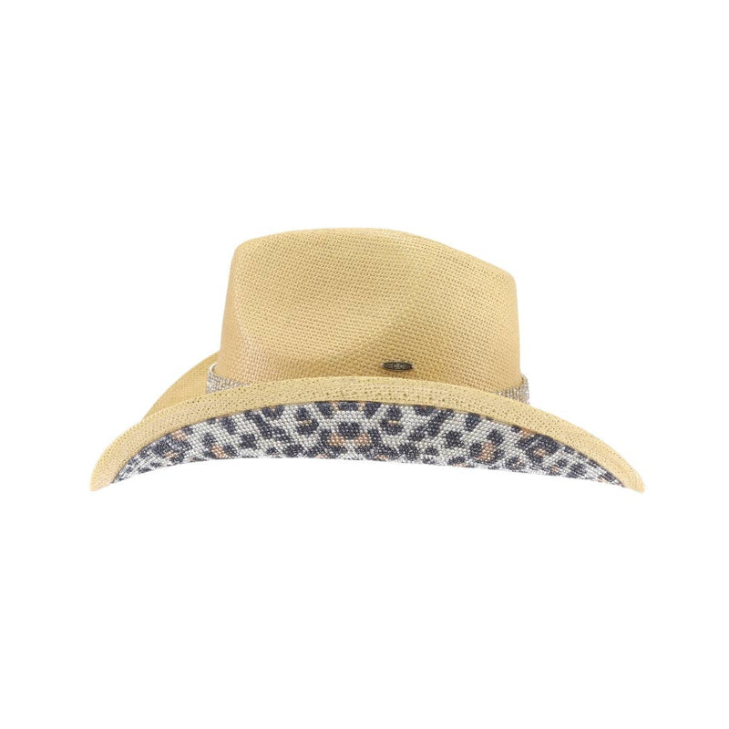 Leopard Sequined Cowboy Hat