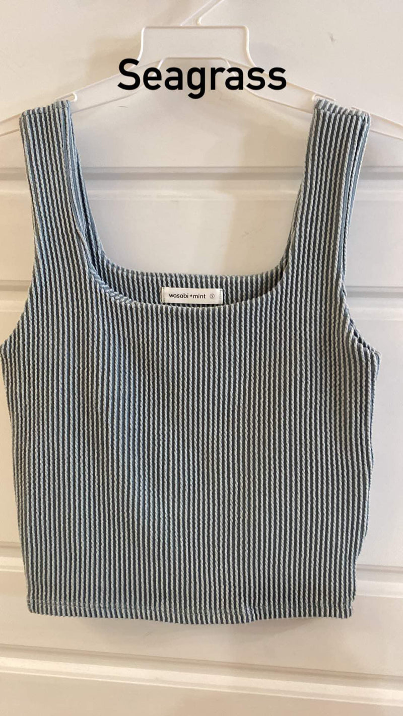 Square Neck Ribbed Tank