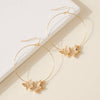 Butterfly Wire Dangle Earrings