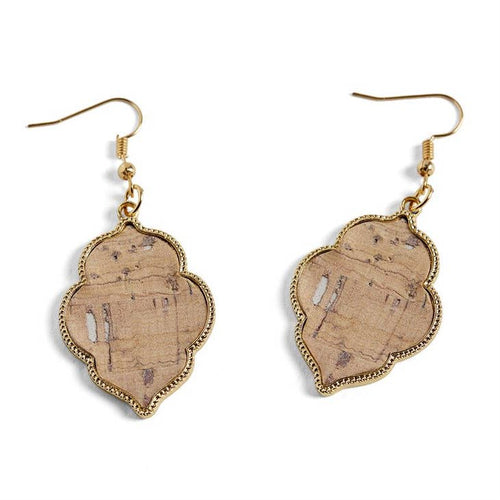 Cork Crest Earring