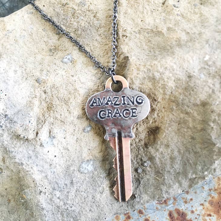 Recycled Key Necklace