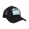 Lake Life Patch High Pony Criss Cross Cap