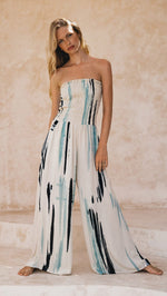 Khush Lawai Jumpsuit - Swell Blue