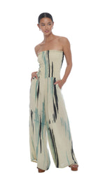Khush Lawai Jumpsuit - Swell Blue