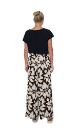 Khush Johanna Pant - Bloomtide Black