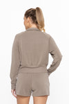 Urban Mock Zip-Up Jacket