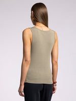 Kristen Tank Top - Olive Grove