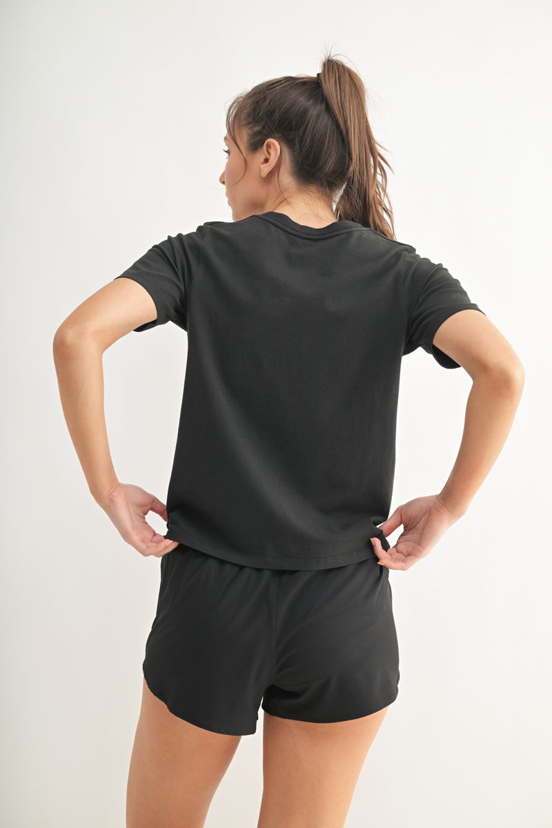 Classic Boxy Tee - Black