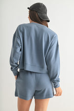 Laguna Dropped Shoulder -Denim