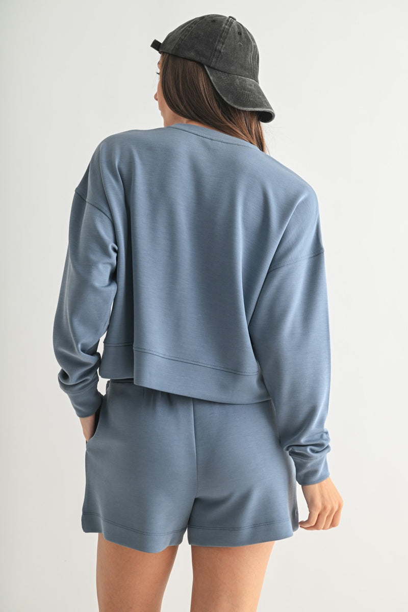 Laguna Dropped Shoulder -Denim