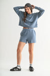 Laguna Dropped Shoulder -Denim