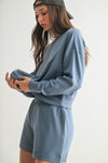 Laguna Dropped Shoulder -Denim