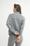 Brushed Hacci Pullover - Urban Grey