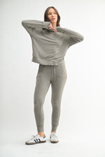 Brushed Hacci Pullover - Urban Grey