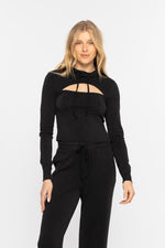 Corsetedge Statement Hoodie - Black