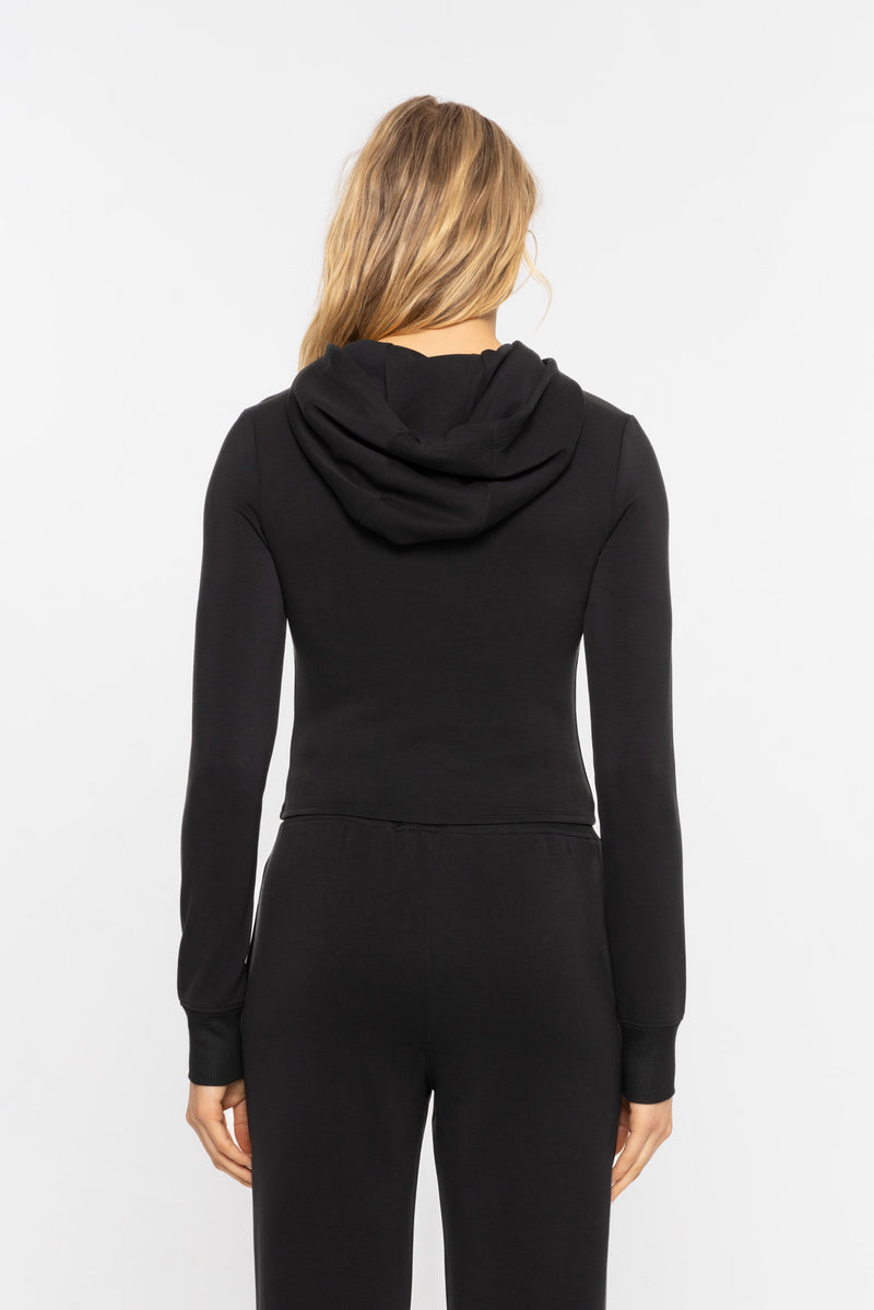Corsetedge Statement Hoodie - Black