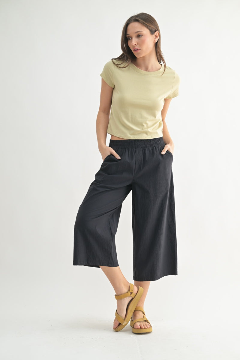 Curvy Essential Short Sleeve - Khaki