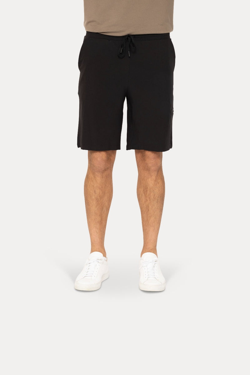 Men's Active Drawstring Shorts - Black