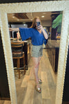 Khush Kiely Top -Prussian Blue