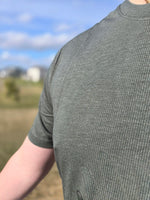 7 Diamonds Men's Core Textured Crew Neck