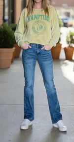 Hamptons Burnout Sweatshirt