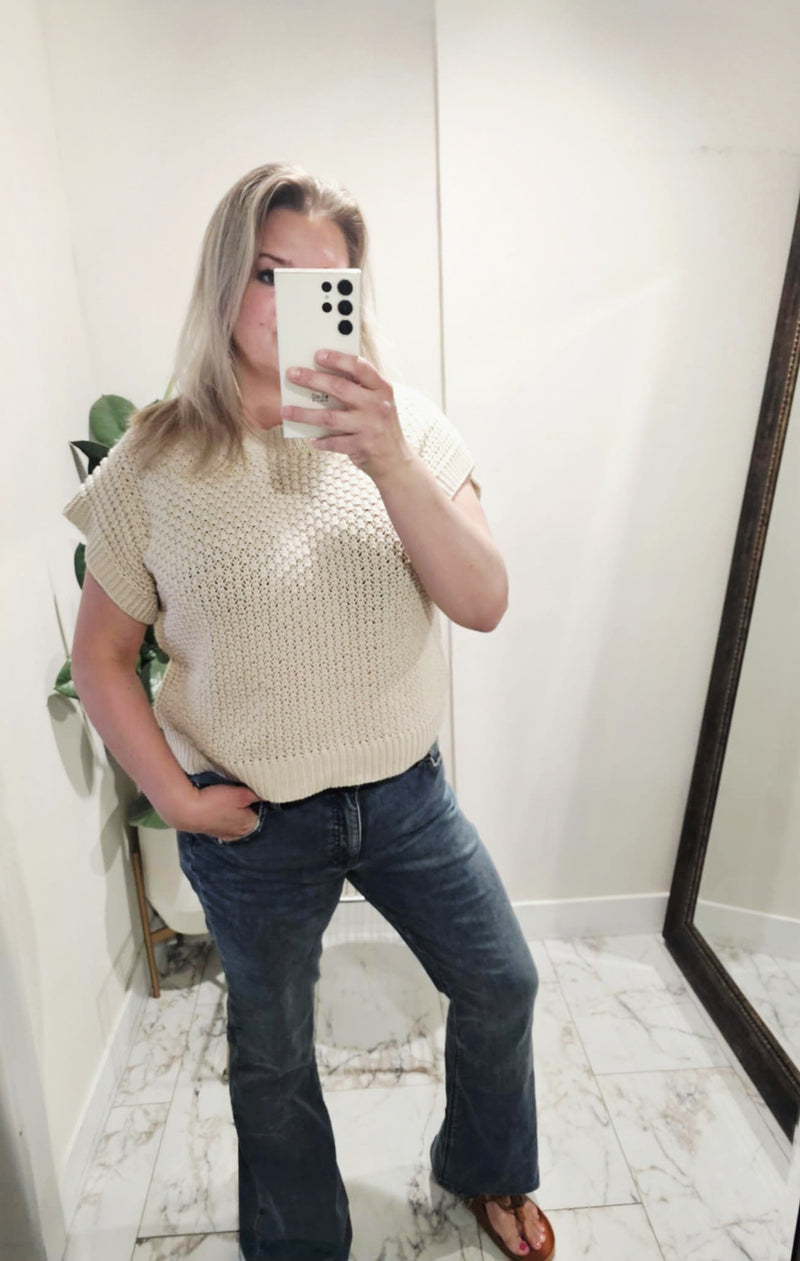 Short Sleeve Sweater