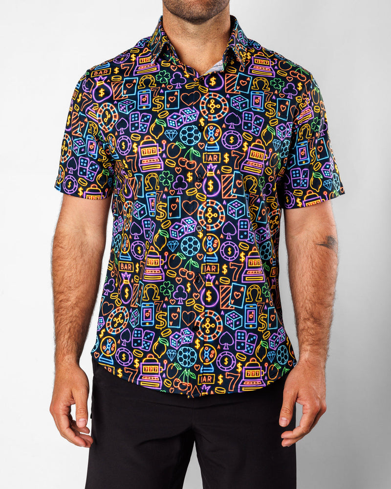 Sunday Swagger Gambler Button-Up
