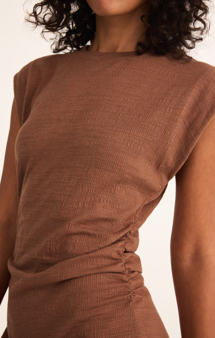 Camino Textured Mini Dress