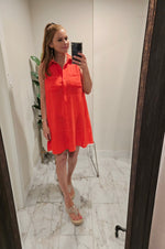 New Light Mini Dress - Cabana Red