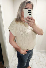 Short Sleeve Sweater