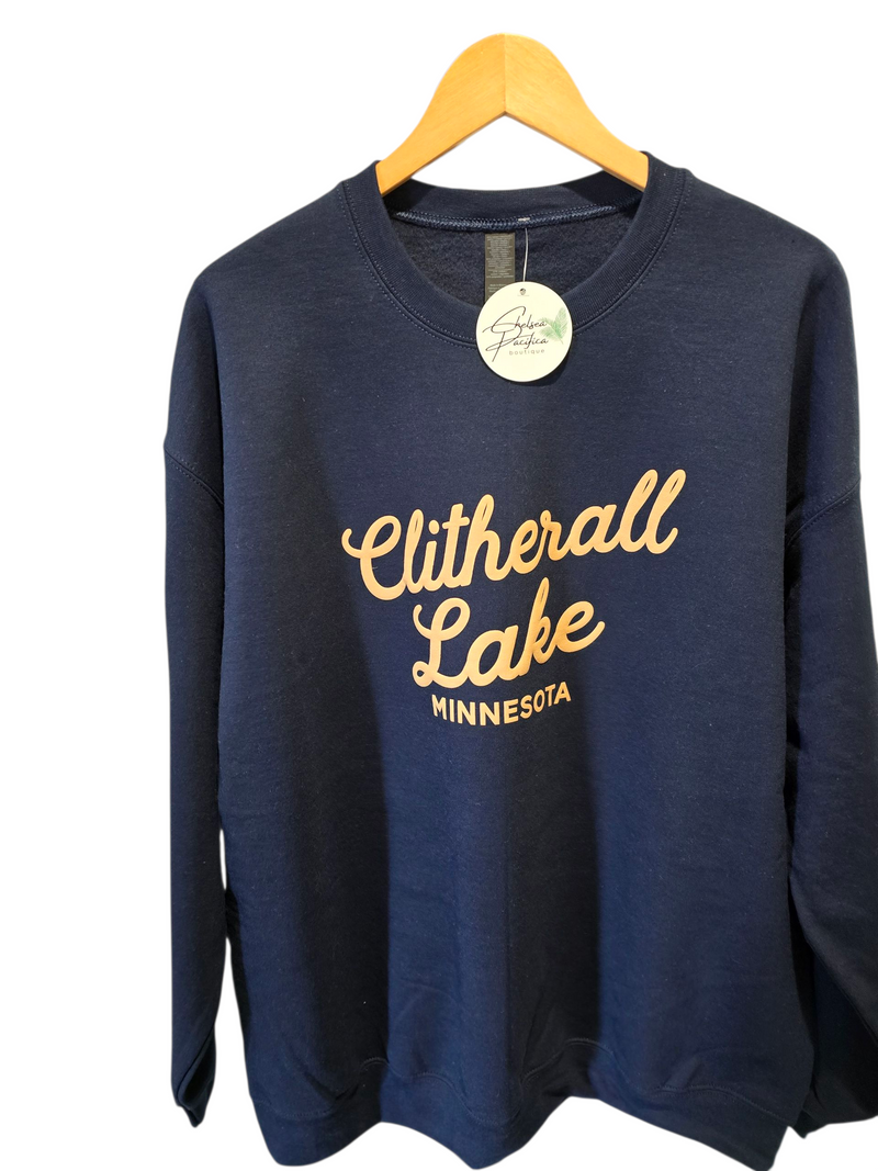 Clitherall Lake Crew Sweatshirt