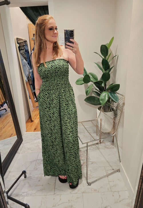 Lawai Jumpsuit -Junglecress