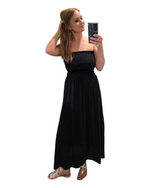 Khush Portofino Midi Dress -Black