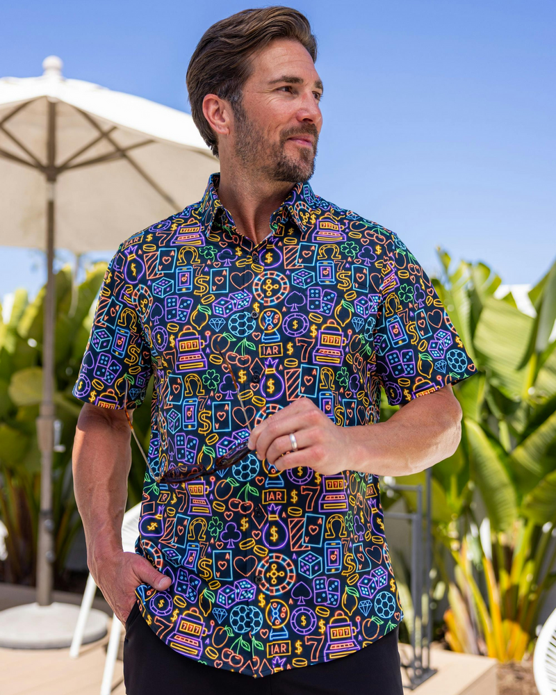 Sunday Swagger Gambler Button-Up