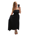 Khush Portofino Midi Dress -Black