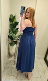 Khush Portofino Dress - Prussian