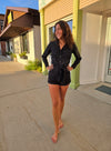 Sumati Romper - Murky Black