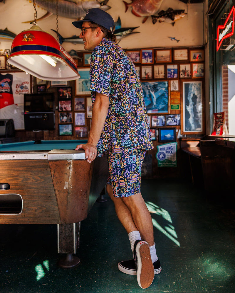 Sunday Swagger Gambler Button-Up