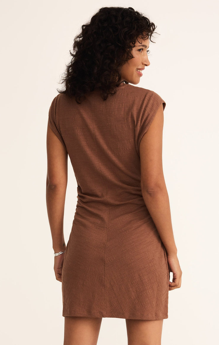 Camino Textured Mini Dress