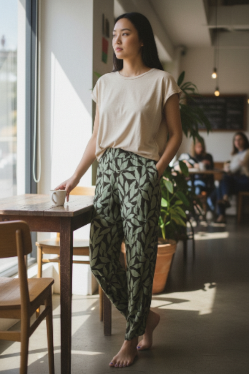 Khush Haven Pant - Laleen Brown