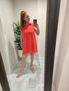 New Light Mini Dress - Cabana Red