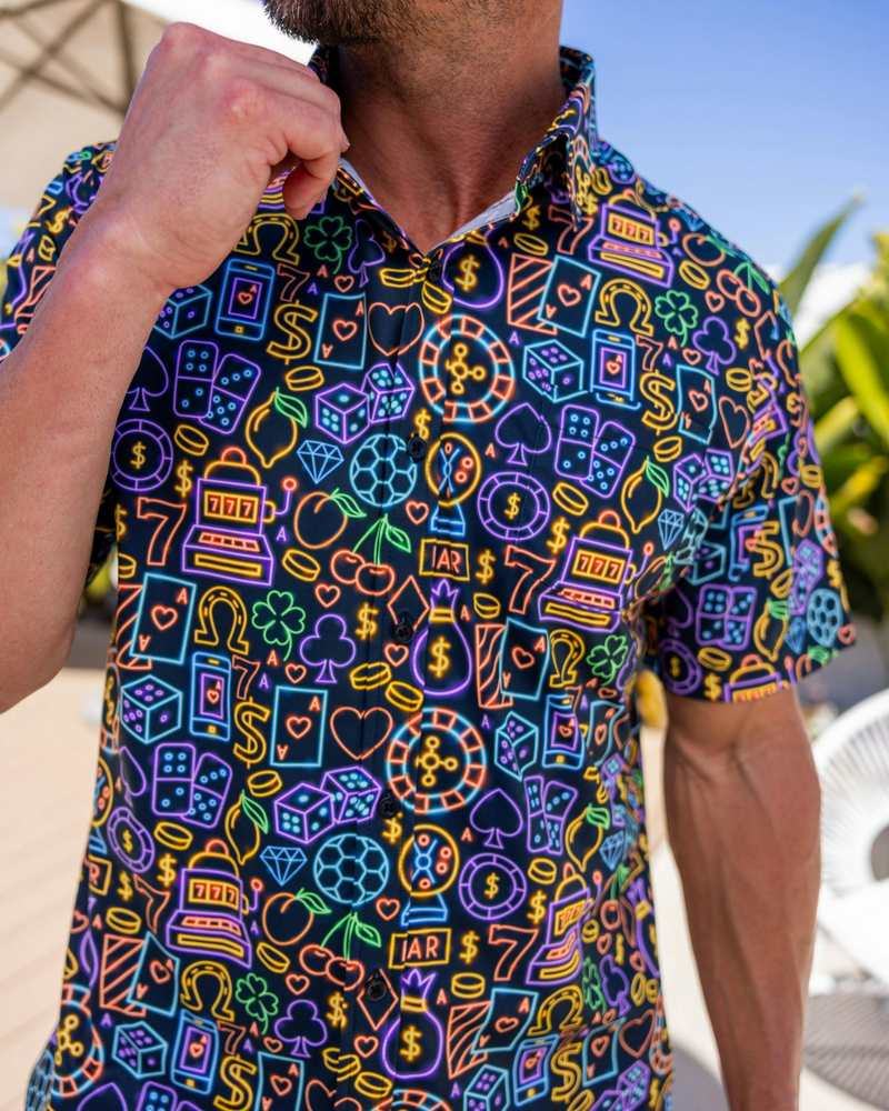Sunday Swagger Gambler Button-Up