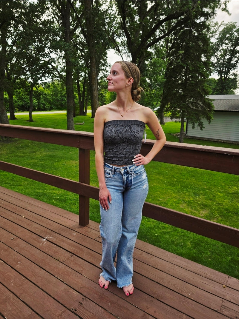 Free People Love Letter Tube Top
